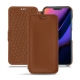 Lederschutzhülle Apple iPhone 11 - Marron PU