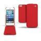 Apple iPhone 5  leather case - Tomate ( Pantone 187C ) 