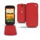 가죽 커버 HTC One S  - Tomate ( Pantone 187C ) 