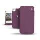 Housse cuir Apple iPhone 4  - Lie de vin ( Pantone 5115C ) 