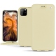 가죽 커버 Apple iPhone 11 Pro Max - Beige ( Nappa - Pantone 7502C ) 