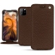 Apple iPhone 11 Pro Max leather case - Châtaigne ( Pantone 476C ) 