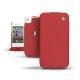 Housse cuir Apple iPhone 4  - Tomate ( Pantone 187C ) 
