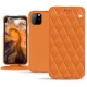 가죽 커버 Apple iPhone 11 Pro Max - Orange - Couture ( Nappa - Pantone 1495U ) 
