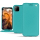 Funda de piel Apple iPhone 11 Pro Max - Bleu fluo