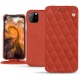 Funda de piel Apple iPhone 11 Pro Max - Arange clouquié - Couture