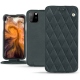 Apple iPhone 11 Pro Max leather case - Blu marino - Couture