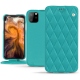 Lederschutzhülle AApple iPhone 11 Pro Max - Bleu fluo - Couture
