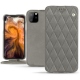 가죽 커버 Apple iPhone 11 Pro Max - Acier vintage - Couture