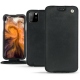 Capa em pele Apple iPhone 11 Pro Max - Dark vintage ( Roughtcut - Black#5256 ) 