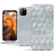 Housse cuir Apple iPhone 11 Pro Max - Platinium - Couture
