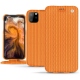 Custodia in pelle Apple iPhone 11 Pro Max - Abaca arancio