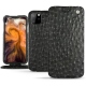 Funda de piel Apple iPhone 11 Pro Max - Autruche nero
