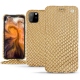 Custodia in pelle Apple iPhone 11 Pro Max - Serpent sabbia