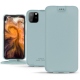 Apple iPhone 11 Pro Max leather case - Bleu Ciel PU