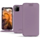 Lederschutzhülle AApple iPhone 11 Pro Max - Lilas PU
