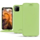 가죽 커버 Apple iPhone 11 Pro Max - Vert olive PU