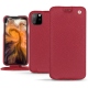 가죽 커버 Apple iPhone 11 Pro Max - Rouge passion
