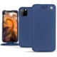 Lederschutzhülle AApple iPhone 11 Pro Max - Bleu frisson