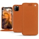Capa em pele Apple iPhone 11 Pro Max - Orange vibrant