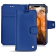 Apple iPhone 11 Pro Max leather case - Bleu océan ( Nappa - Pantone 293C ) 
