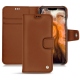 Apple iPhone 11 Pro Max leather case - Marron ( Nappa - Pantone 1615C ) 