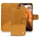 가죽 커버 Apple iPhone 11 Pro Max - Or Maïa ( Pantone 871C ) 