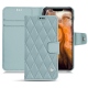 Funda de piel Apple iPhone 11 Pro Max - Bleu ciel - Couture ( Nappa - Pantone 277C ) 