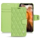 Capa em pele Apple iPhone 11 Pro Max - Vert olive - Couture ( Nappa - Pantone 578U ) 