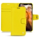 Custodia in pelle Apple iPhone 11 Pro Max - Jaune fluo