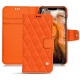 Custodia in pelle Apple iPhone 11 Pro Max - Orange fluo - Couture