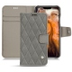 Custodia in pelle Apple iPhone 11 Pro Max - Acier vintage - Couture