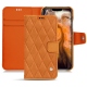 Capa em pele Apple iPhone 11 Pro Max - Mandarine vintage - Couture