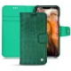 Custodia in pelle Apple iPhone 11 Pro Max - Crocodile pino