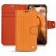 가죽 커버 Apple iPhone 11 Pro Max - Abaca arancio