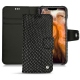 Housse cuir Apple iPhone 11 Pro Max - Serpent nero
