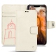 Apple iPhone 11 Pro Max leather case - Blanc escumo