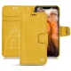 Housse cuir Apple iPhone 11 Pro Max - Jaune soulèu