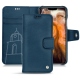 Lederschutzhülle Apple iPhone 11 Pro Max - Blu mediterran