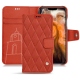 Capa em pele Apple iPhone 11 Pro Max - Arange clouquié - Couture