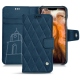 가죽 커버 Apple iPhone 11 Pro Max - Blu mediterran - Couture