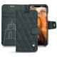 Custodia in pelle Apple iPhone 11 Pro Max - Blu marino - Couture