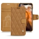 가죽 커버 Apple iPhone 11 Pro Max - Castan esparciate - Couture
