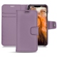Capa em pele Apple iPhone 11 Pro Max - Lilas PU