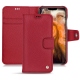 가죽 커버 Apple iPhone 11 Pro Max - Rouge passion