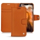 Lederschutzhülle Apple iPhone 11 Pro Max - Orange vibrant