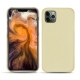 レザーケース Apple iPhone 11 Pro Max - Beige ( Nappa - Pantone 7502C ) 
