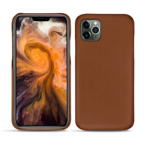 Capa em pele Apple iPhone 11 Pro MaxMarron ( Nappa - Pantone #8B4720 ) 