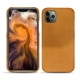 Capa em pele Apple iPhone 11 Pro Max - Or Maïa ( Pantone 871C ) 