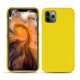 Custodia in pelle Apple iPhone 11 Pro Max - Jaune fluo